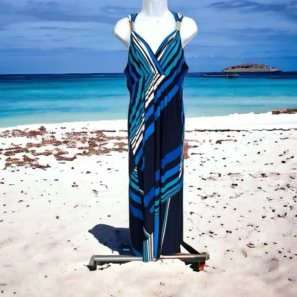 EUC Chico’s Maxi Dress - Picture 1 of 9